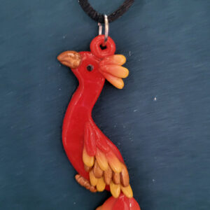 Crested Phoenix Pendant