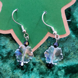 Crystal Snowflake Earrings